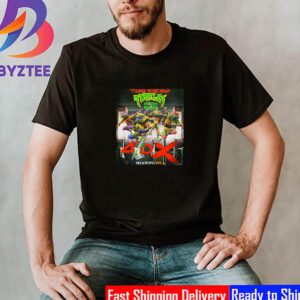 Teenage Mutant Ninja Turtles Mutant Mayhem 4DX Exclusive Artwork Poster Unisex T-Shirt