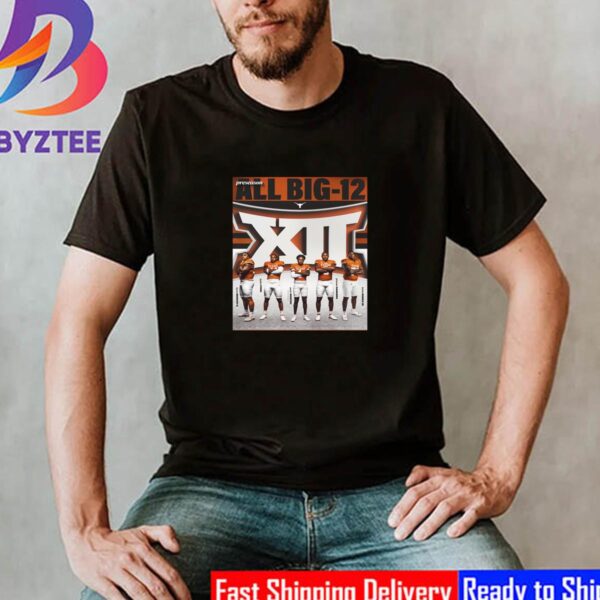 Texas Football Big 12 Conference Preseason All Big 12 Honors Unisex T-Shirt