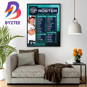 The 2023 All Star Futures Game American League Roster Home Decor Poster Canvas