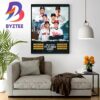 The 2023 All Star Futures Game National League Roster Home Decor Poster Canvas