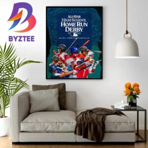 The 2023 All Star High School Home Run Derby July 8th T-Mobile Park In Seattle WA Home Decor Poster Canvas