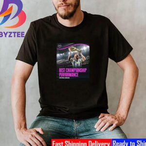 The 2023 ESPY For Best Championship Performance Is Lionel Messi Unisex T-Shirt