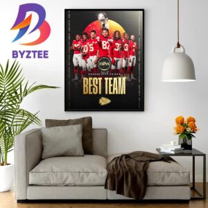 The 2023 ESPYS Best Team Winners Are Kansas City Chiefs In NFL Home Decor Poster Canvas