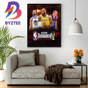 The 2023 NBA In-Season Tournament Home Decor Poster Canvas