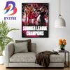Su-wei Hsieh And Barbora Strycova Are Ladies Doubles Champions At 2023 Wimbledon Home Decor Poster Canvas