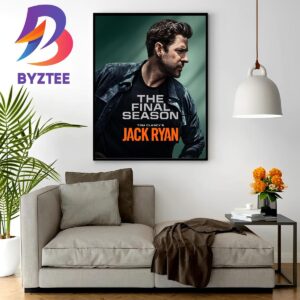 The Final Season Of Jack Ryan With Starring Tom Clancy Home Decor Poster Canvas
