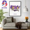 The Powerhouse LSU Tigers The Official Logo Of The 2023 National Champions Home Decor Poster Canvas