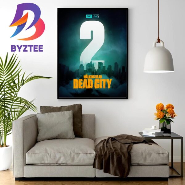 The Walking Dead Poster Dead City Returns For Season 2 Home Decor Poster Canvas