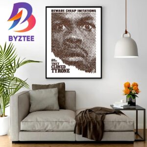 They Cloned Tyrone New Poster With Starring John Boyega Home Decor Poster Canvas