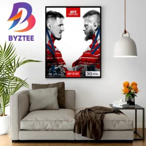 Tom Aspinall Vs Marcin Tybura At UFC Fight Night In London Home Decor Poster Canvas