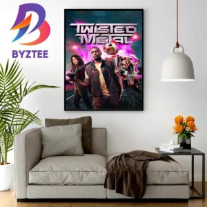 Twisted Metal New Poster Home Decor Poster Canvas