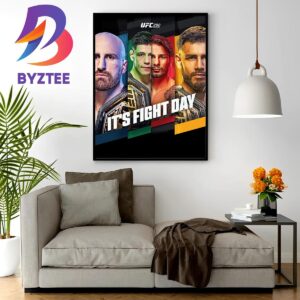 UFC 290 Fight Day Poster Home Decor Poster Canvas