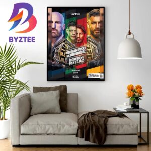 UFC 290 Fight Week Starts Poster Home Decor Poster Canvas
