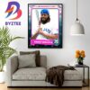Vladdy Is The Winner 2023 Home Run Derby Home Decor Poster Canvas