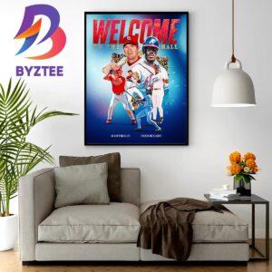 Welcome To The Hall Scott Rolen And Fred Mcgriff Are Enshrined In Cooperstown Home Decor Poster Canvas