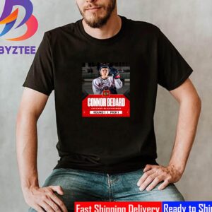 With The 1st Overall Pick In The 2023 NHL Draft Chicago Blackhawks Select Connor Bedard Unisex T-Shirt