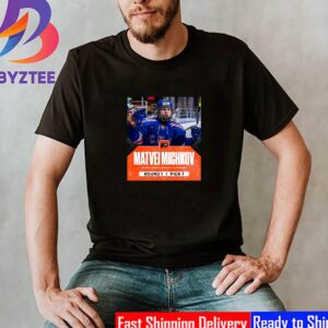 With The 7th Overall Pick In The 2023 NHL Draft Philadelphia Flyers Select Matvei Michkov Unisex T-Shirt