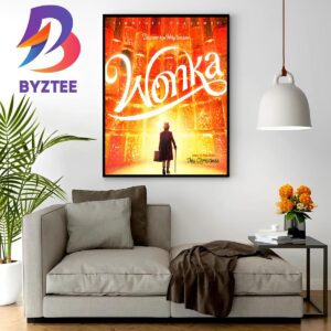 Wonka Official Poster Home Decor Poster Canvas