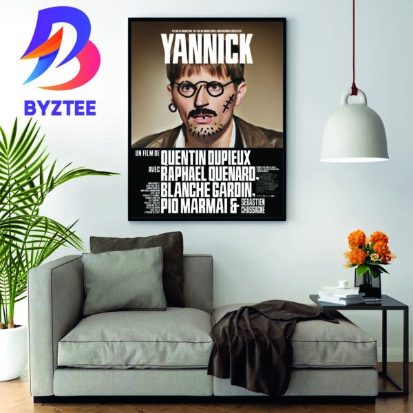 Yannick First Poster Of Quentin Dupieux Home Decor Poster Canvas