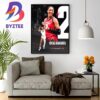 Congratulations to Chelsea Gray 3500 Career Points In WNBA Wall Decor Poster Canvas