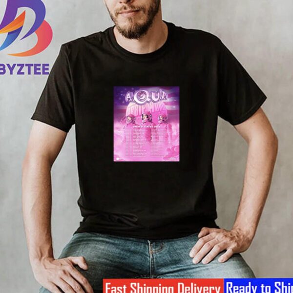 Aqua Announces The Barbie World Tour Kicking Off In Seattle On November 12th Classic T-Shirt