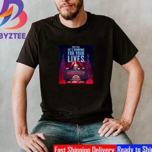 Chucky Season 3 Official Poster This Fall He is Running For Your Lives Classic T-Shirt