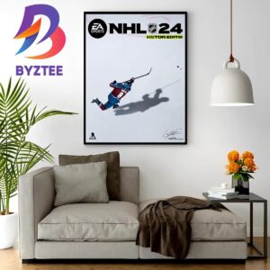 Colorado Avalanche Cale Makar On Cover The EA Sports NHL 24 X-Factor Edition Wall Decor Poster Canvas