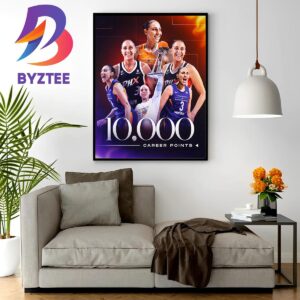 Congrats Diana Taurasi 10000 Career Points In WNBA History Home Decorations Poster Canvas