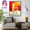 Congrats Patrick Mahomes Is Top 1 On The NFL Top 100 Players Of 2023 Home Decor Poster Canvas
