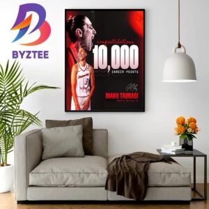 Congratulations To Diana Taurasi For Scoring 10000 Career Points In WNBA Home Decorations Poster Canvas