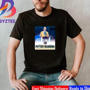 Congratulations to Peyton Manning Pro Football Hall Of Fame Classic T-Shirt