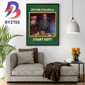 Congratulations to Stuart Scot Is The 2023 Little League Hall Of Excellence Wall Decor Poster Canvas