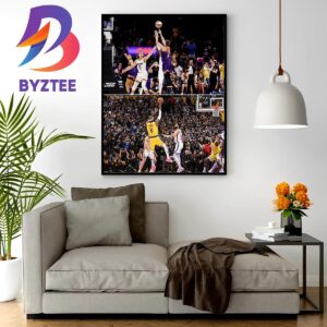 Diana Taurasi Handshake LeBron James For Records In WNBA And NBA Home Decorations Poster Canvas