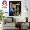 Congratulations to Kelsey Plum 2500 Career Points WNBA Wall Decor Poster Canvas