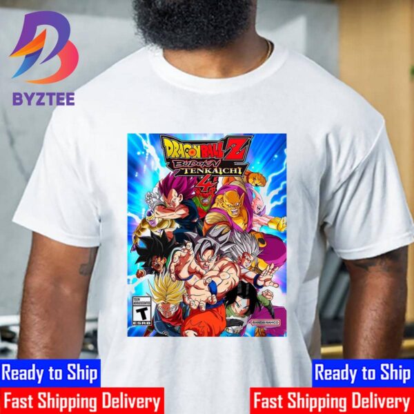 Dragon Ball Z Budokai Tenkaichi 4 Official Poster Unisex T-Shirt