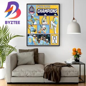 El Segundo Are The 2023 Little League Baseball World Series US Champions Wall Decor Poster Canvas