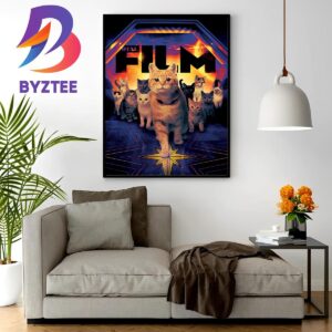 Enter The Flerkens In The Marvels Movie Of Marvel Studios On Cover Total Film Home Decor Poster Canvas