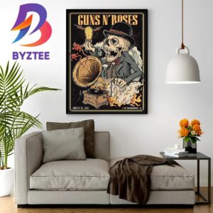 Guns N Roses Show Its So Easy at MetLife Stadium East Rutherford NJ August 15th 2023 Wall Decor Poster Canvas