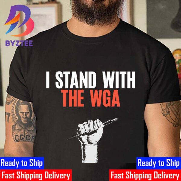 I Stand With The WGA Unisex T-Shirt