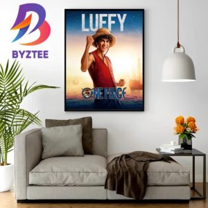 Inaki Godoy As Monkey D Luffy In One Piece Of Netflix Live-Action Wall Decor Poster Canvas
