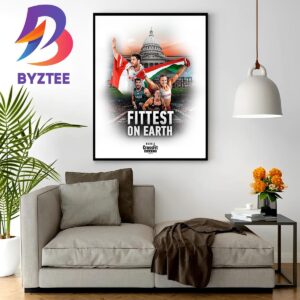 Jeff Adler And Laura Horvath Are The Fittest Man And Fittest Woman on Earth 2023 Home Decor Poster Canvas