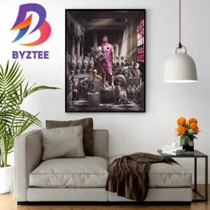 Lionel Messi Becomes The Most Decorated Footballer Of All Time With 44 Trophies Wall Decor Poster Canvas