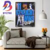 Los Angeles Angels Shohei Ohtani Super Shohei Sho-Time Is All The Time Wall Decor Poster Canvas