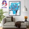 Manchester City Won 4 Trophies In A Season Wall Decor Poster Canvas