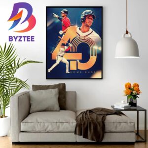 Matt Olson 40 Home Runs For The Major League Lead In Homers Home Decor Poster Canvas