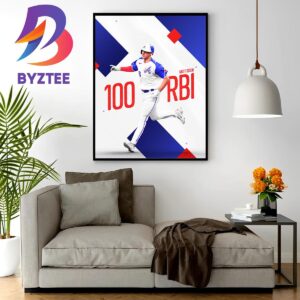 Matt Olson Reaches 100 RBI In MLB Home Decor Poster Canvas