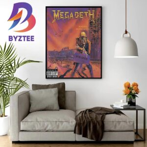 Megadeth Peace Sells But Whos Buying Wall Decor Poster Canvas