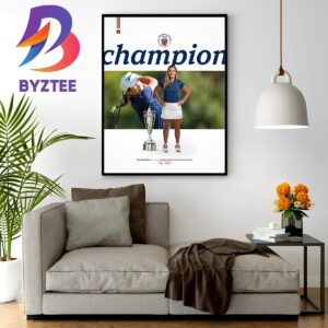 Megan Schofill Are The 123rd 2023 US Womens Amateur Champion Wall Decor Poster Canvas