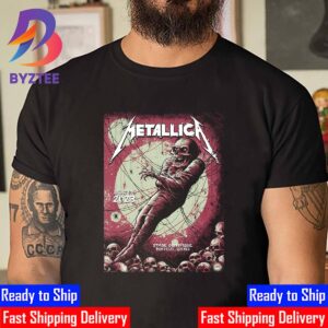 Metallica M72 World Tour No Repeat Weekend From Stade Olympique Montreal Quebec Canada August 13th 2023 Classic T-Shirt