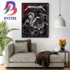 Metallica M72 World Tour No Repeat Weekend Live In Cinemas at Arlington TX AT&T Stadium August 18-20 2023 Double Posters Wall Decor Poster Canvas